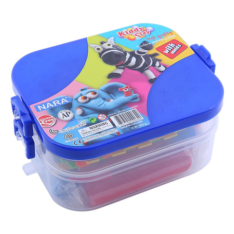  Đất nặn Kiddy Clay 7 màu + bộ dụng cụ PX380716SMRT 