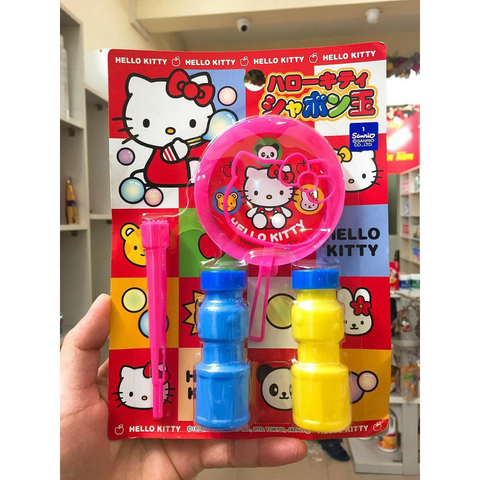  Đồ chơi thổi bong bóng xà phòng Kitty 