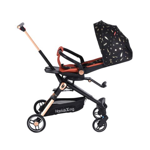  Xe đẩy gấp gọn 2 trong 1 cao cấp xoay 2 chiều Everest Kid 