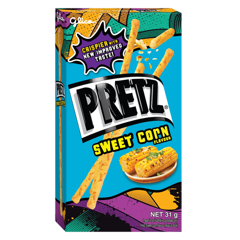  Bánh snack que nướng Pretz vị bắp ngọt 31g 
