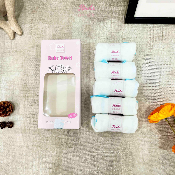  Set 5 khăn gạc cho bé KG03 Hinata 