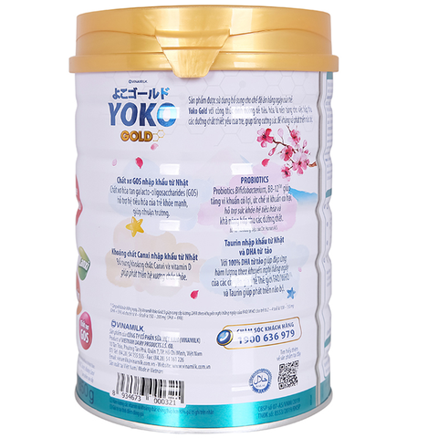  Sữa bột Vinamilk YokoGold số 3 850g (2-6 tuổi) 