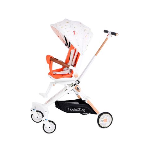 Xe đẩy gấp gọn 2 trong 1 cao cấp xoay 2 chiều Everest Kid 