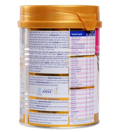  Sữa bầu Optimum Mama Gold 900g 