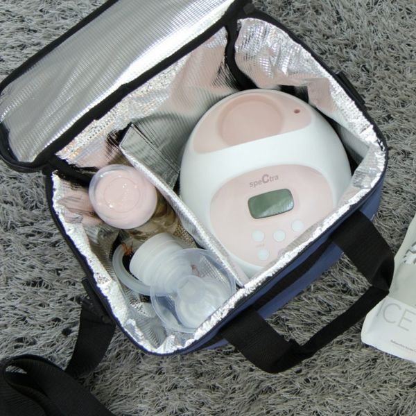  Bộ túi Spectra dùng đựng máy hút sữa và 1 túi đá khô 