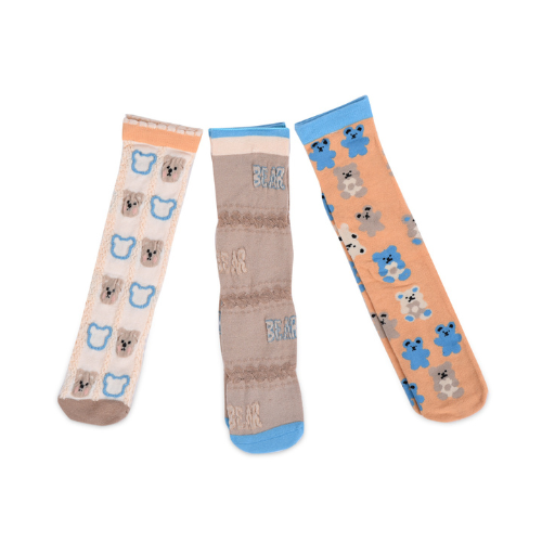  Vớ (tất) lưới cổ cao cao cấp thêu nổi 3D 2003 (Freesize) - VO2003.FS 