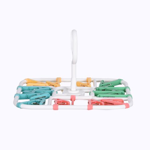  Móc kẹp phơi quần áo hình vuông 16 kẹp Kinglxs 