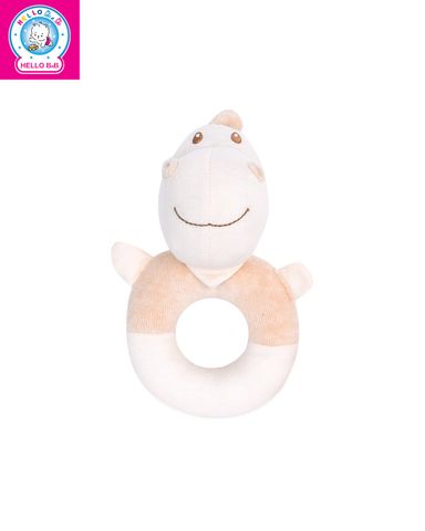  Thú bông hà mã lục lạc 15cm 1601 - BabyOne 