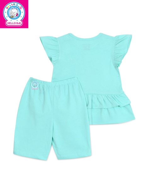  Bộ ngắn bé gái bèo lai BN1737 