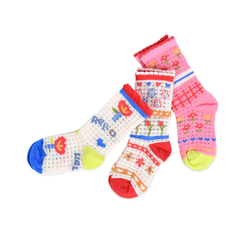  Vớ (tất) lưới cổ cao cao cấp 6-12M - VO2001.12M 