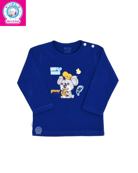  Áo nút vai tay dài 0609 - HELLO BnB (hình in ngẫu nhiên) 