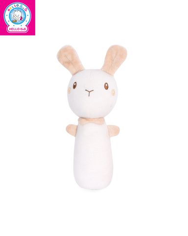  Thú bông thỏ lục lạc cầm tay 17cm 1602 - BabyOne 