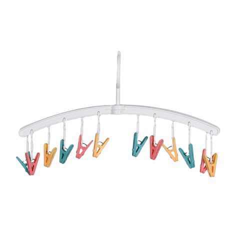  Móc kẹp phơi quần áo gấp gọn 12 kẹp Kinglxs 