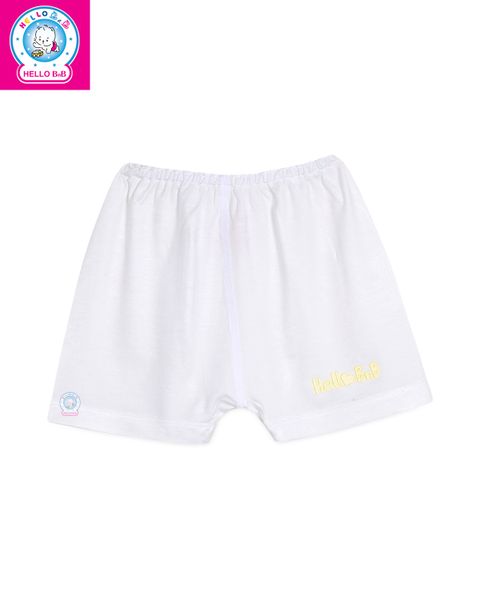  Quần mặc tã ngắn trắng Bamboo QSS0065 