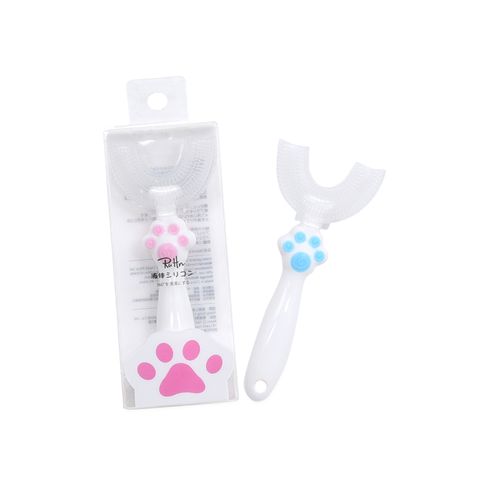  Bàn chải đánh răng và mát-xa nướu silicon chữ U 360 độ RuHn 