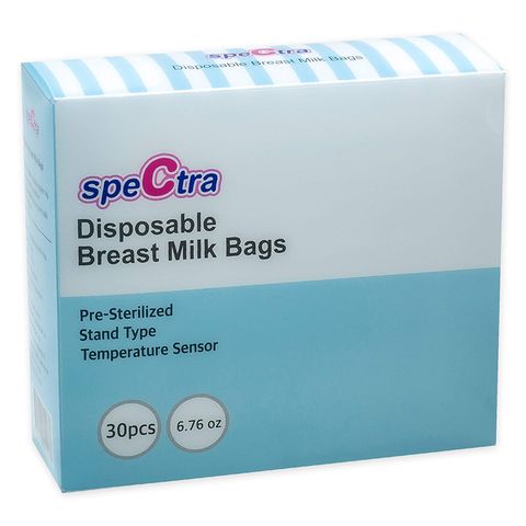  Túi trữ sữa cảm ứng nhiệt Spectra 200ml ( 30 túi/hộp ) 