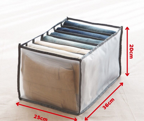  Túi vải đựng quần áo 7 ngăn tiện dụng hiệu Tmark 