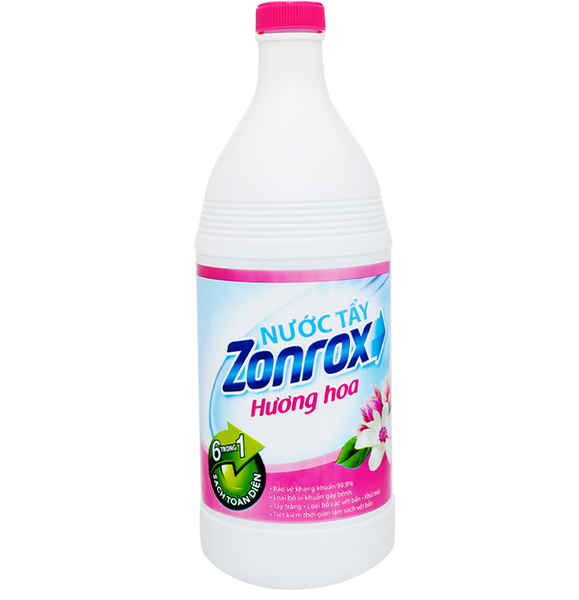  Nước Tẩy Quần Áo Zonrox Chai 1000ML 