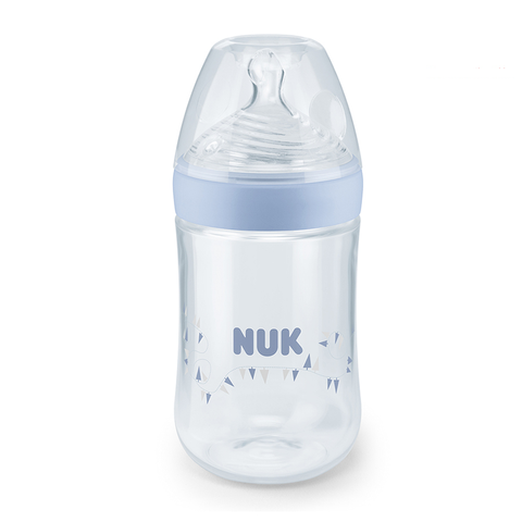  Bình sữa NUK PP Nature Sense 260ml núm ti Silicone S2 - M 