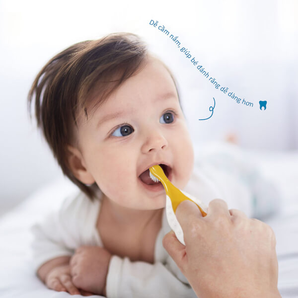  Bàn chải đánh răng em bé Kuku 0 - 3 tuổi 