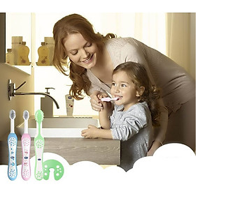  Bàn chải đánh răng Bướm hoa Chicco 