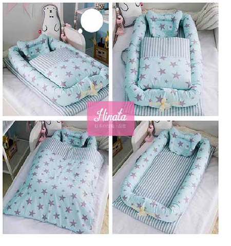  Giường nệm trẻ em Hinata N01 ( Không kèm chăn) 