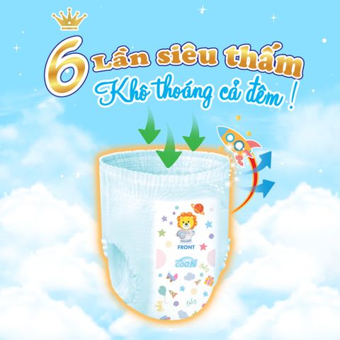  Tã quần Goo.n Premium M56 (7-12kg) 