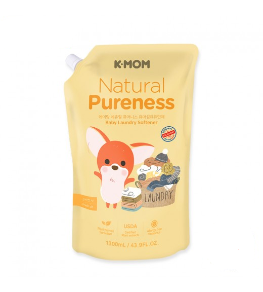  Nước xả đồ sơ sinh chiết xuất thảo mộc tự nhiên K-Mom (dạng túi 1300ml) 