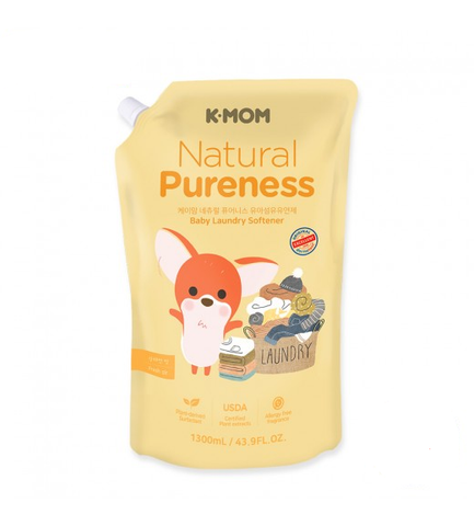 Nước xả đồ sơ sinh chiết xuất thảo mộc tự nhiên K-Mom (dạng túi 1300ml) 