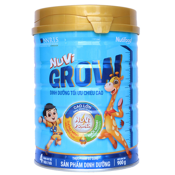  Sữa bột Nuvi Grow 4 900g (trên 2 tuổi) 
