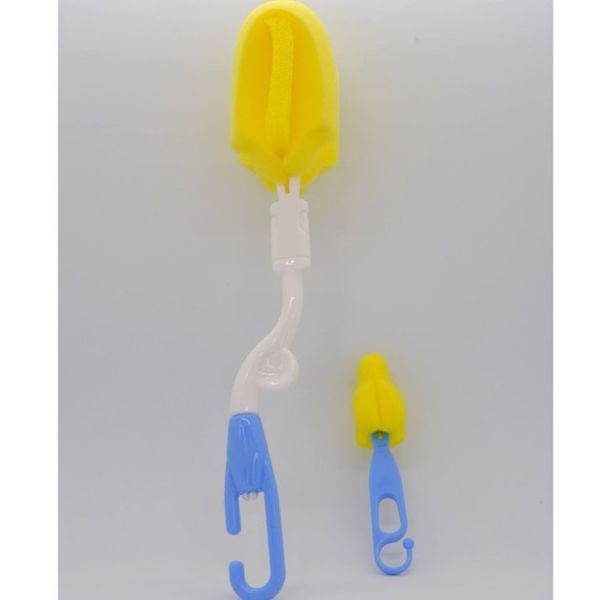  Cọ rửa bình sữa bọt biển dạng xoay Mammyshop 