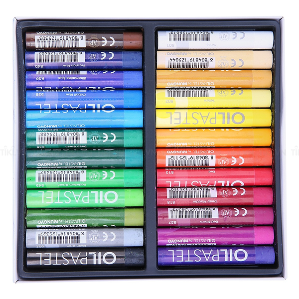  Bút sáp dầu 24 màu MUNGYO MOP-24 