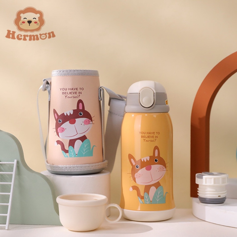  Bình nước Hermon 600ml (Màu ngẫu nhiên) 