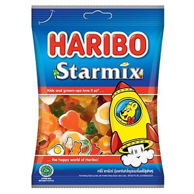  Kẹo dẻo Haribo Star Mix 80g 