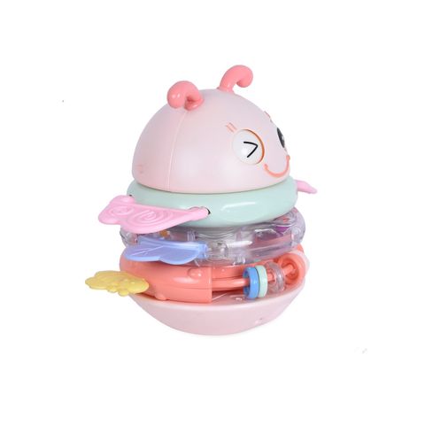  Đồ chơi lật đật phát nhạc kèm xúc xắc gặm nướu bằng nhựa cao cấp cho bé Sobebear 