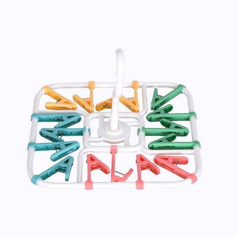  Móc kẹp phơi quần áo hình vuông 16 kẹp Kinglxs 