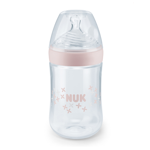  Bình sữa NUK PP Nature Sense 260ml núm ti Silicone S2 - M 