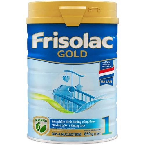  Sữa bột Frisolac Gold 1 850g ( 0 - 6 tháng ) 