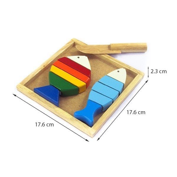  Đồ chơi bộ cắt 2 cá Winwin Toys 