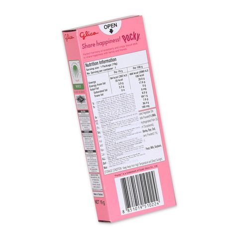  Bánh Pocky kem dâu mini 19g 