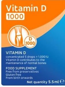  Thực phẩm chức năng Humana Vitamin D 1000 5.5ml FS 