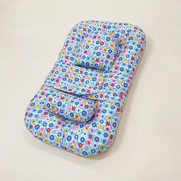  Đệm ngủ ngon di động cho bé (kèm gối chống trào ngược và gối gác chân) 0787 - BabyOne 