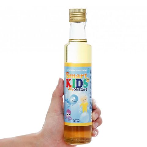  Dầu cá ăn dặm Omega Smart Kids 250ml 