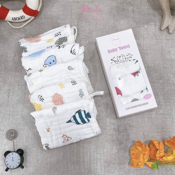  Khăn gạc cao cấp cho bé Hinata KG02 