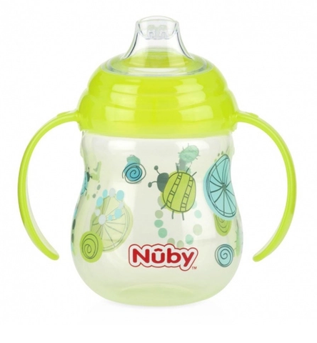  Bình uống nước 2 tay cầm pin Point  270ml Nuby 10320 