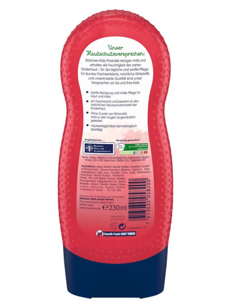  Sữa tắm gội Bubchen Dâu Đất 230ml 