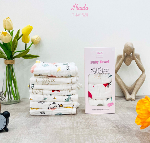  Khăn gạc cao cấp cho bé Hinata KG02 