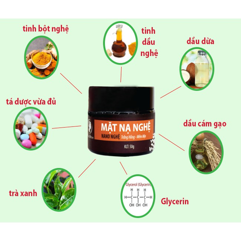  Mặt nạ nghệ hữu cơ 50g Wonmom 