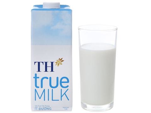  Sữa Tươi TT Ít Đường TH true MILK 1 Lít 
