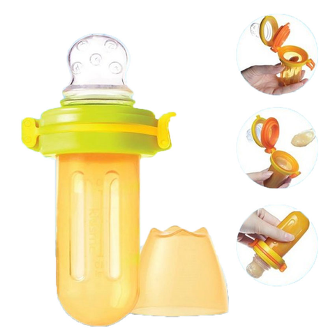  Bình bóp thức ăn chống hóc Kidsme, 160378 